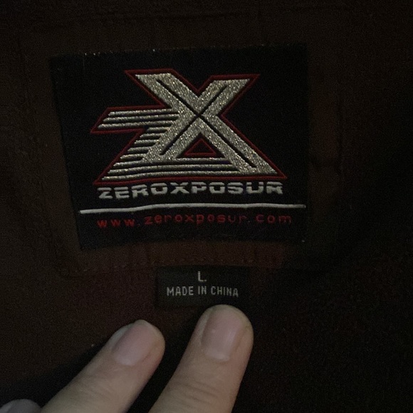 Zero exposur boarding company woman’s winter coat jacket size large brown - Picture 3 of 8